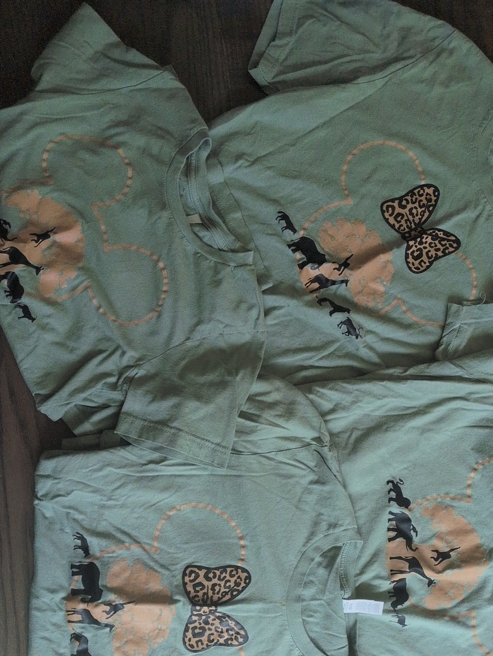 Custom Family Disney Animal Kingdom Matching Shirts Set